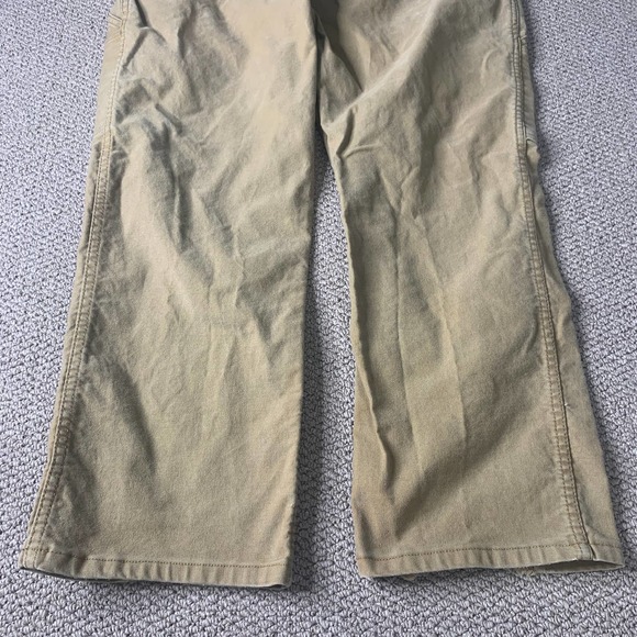 Levi's Mens Jeans Size 40X32 Brown Denim Straight Leg Carpenter Workwear Pockets - Picture 3 of 12